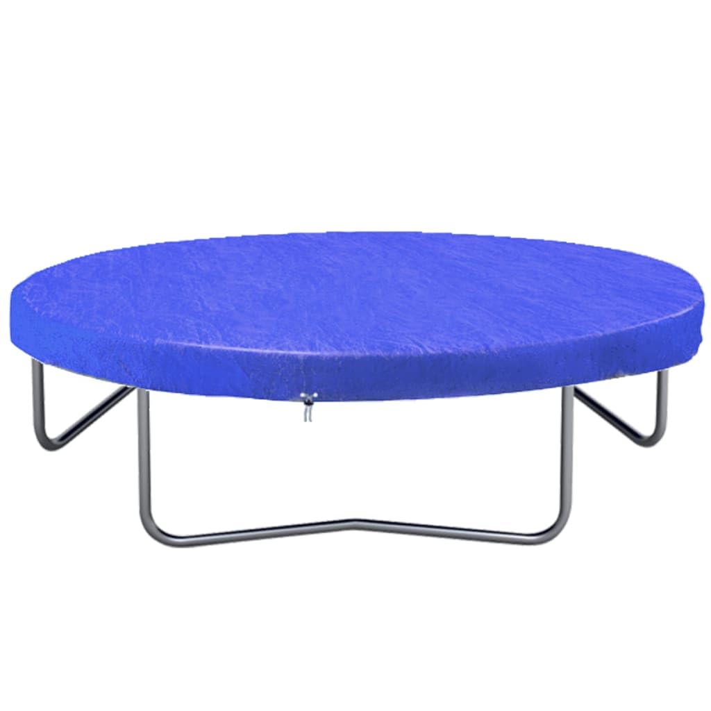vidaXL Trampolinabdeckung 360-367 cm PE 90 g/m²