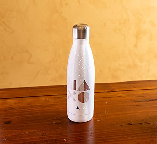 Paladone PlayStation Wasserflasche 500 ml Weiß Edelstahl