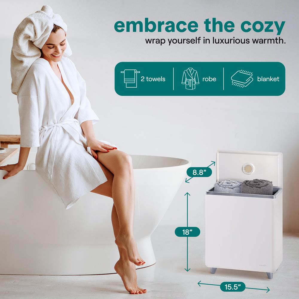 Serenelife Towel Warmers Handtuchwärmer Edelstahl 20L