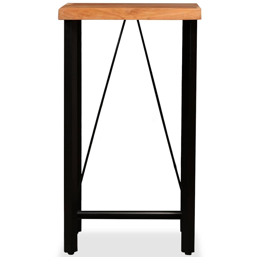 vidaXL Bartisch Akazie Massivholz 60x60x107 cm