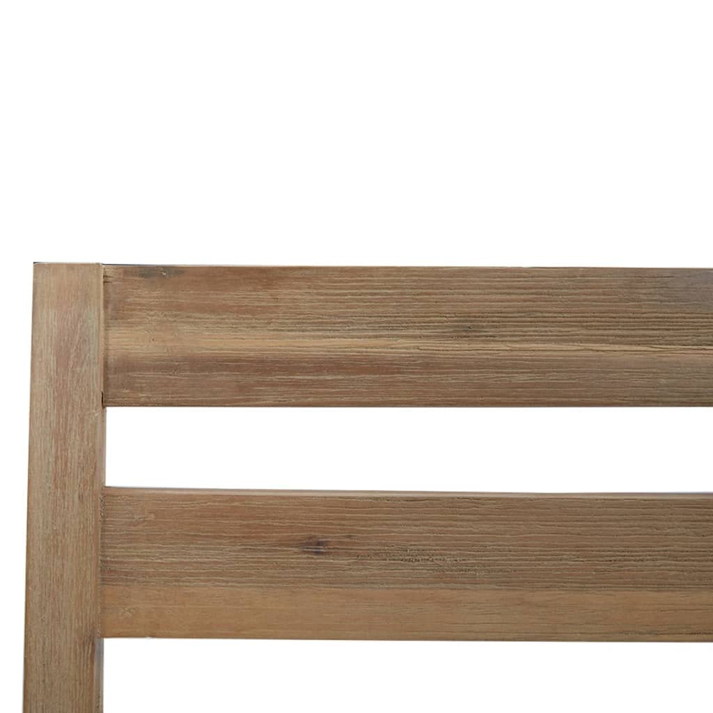 vidaXL Heim & Garten Essgruppe Akazie massiv 5-tlg 4 Stühle