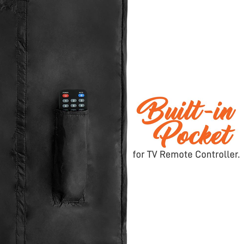 Serenelife Furniture TV Abdeckung 60-70 Zoll wetterfest