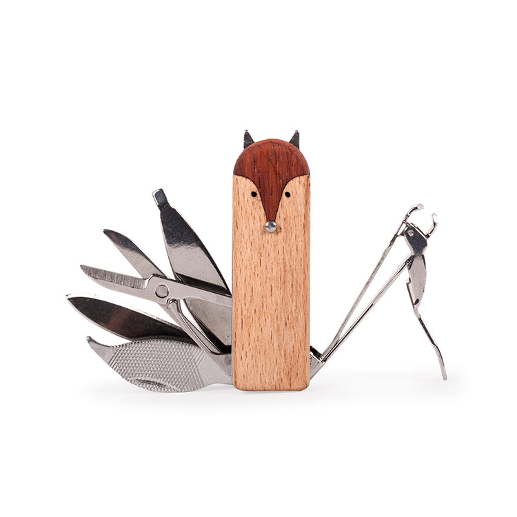 Kikkerland Tools & Wellness Fox Maniküre Set Fuchs Design