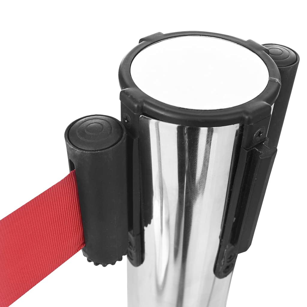 vidaXL Gurtkassette 200 cm rot-schwarz Ersatzkassette