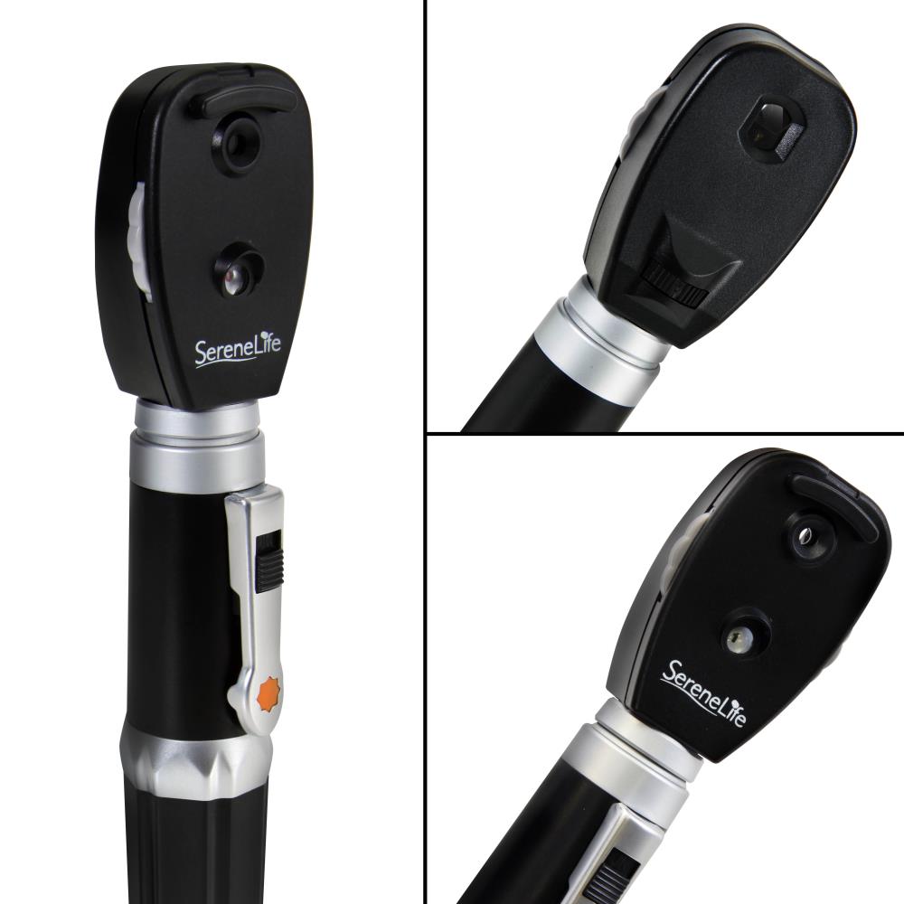 Serenelife Health Otoskop Ophthalmoskop Set LED 2in1