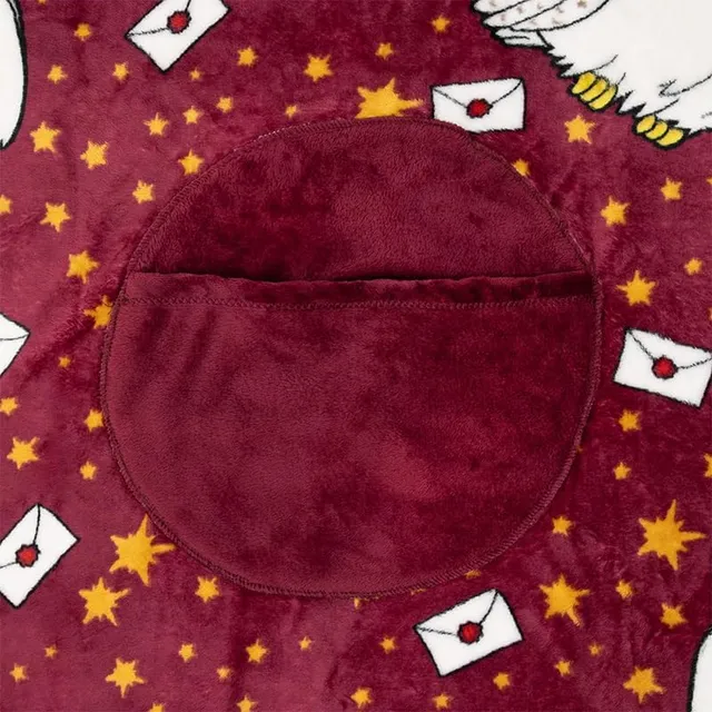 Paladone Harry Potter Hedwig 2-in-1 Kissendecke 120x150 cm