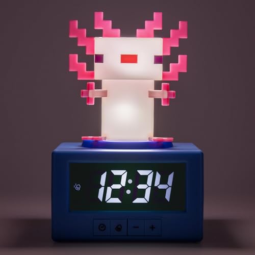 Paladone Lighting Minecraft Axolotl Wecker Nachtlicht Batterie