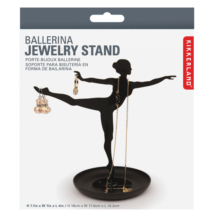 Kikkerland Home Ballerina Schmuckhalter Schmuckständer Geschenk