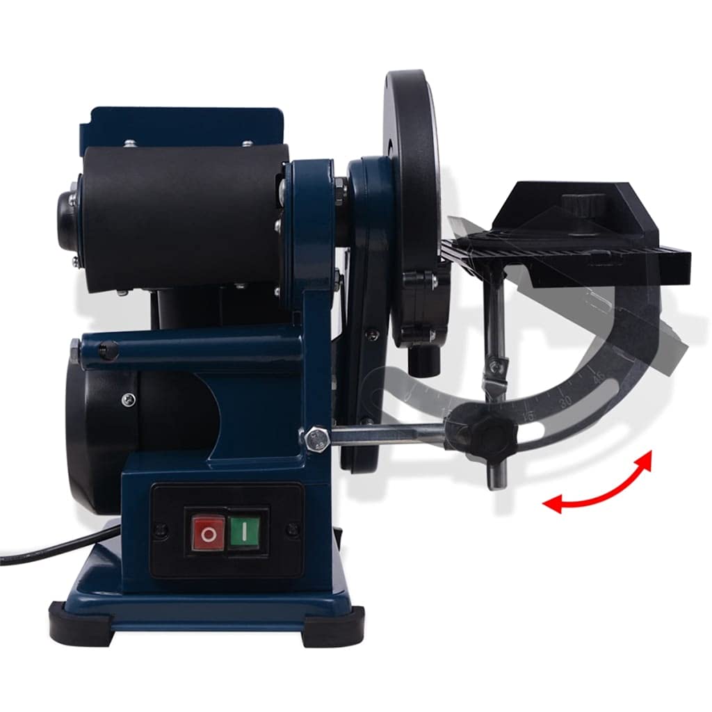 vidaXL Bandschleifer 375W Tellerschleifer Schleifmaschine Metall