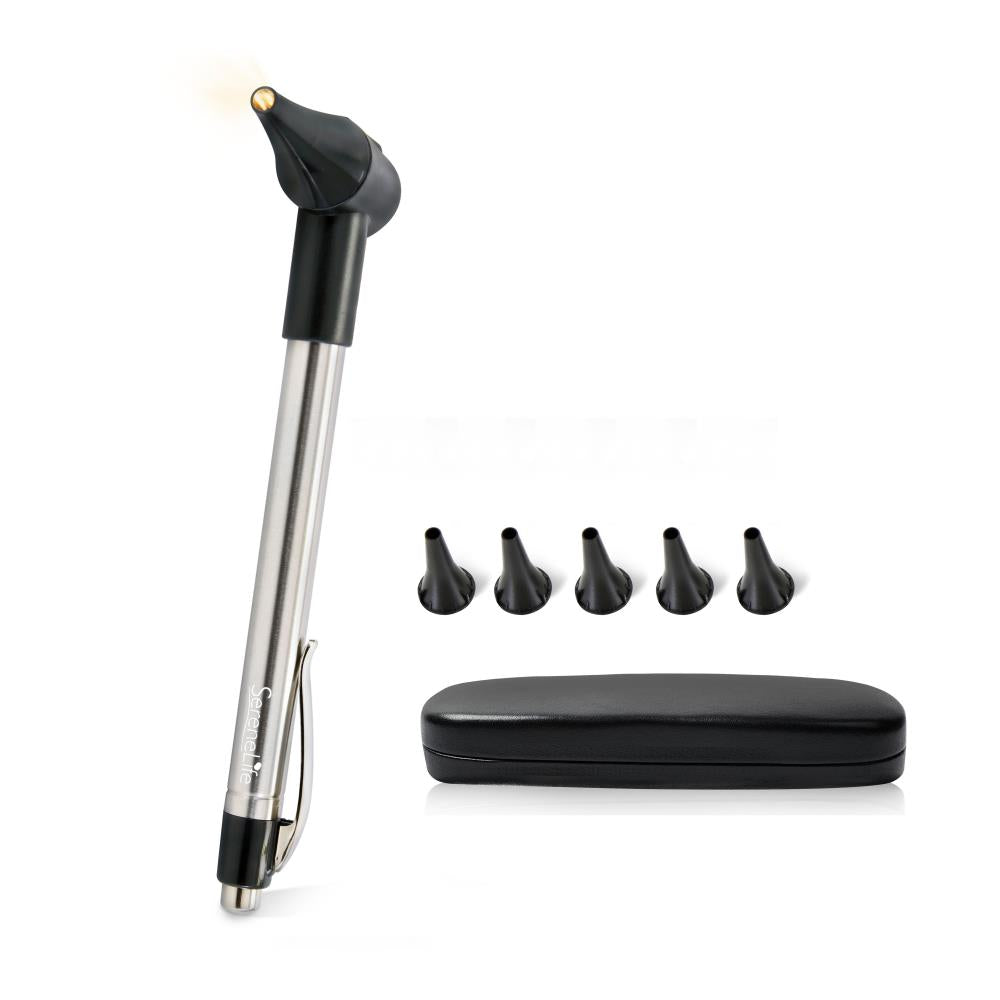 Serenelife Health Otoskop Ohrenspiegel LED Batterie