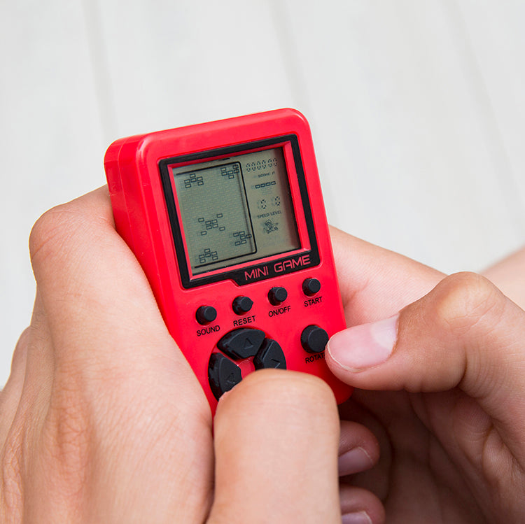 Kikkerland Home Pocket Arcade Spielkonsole Retro 26 Spiele