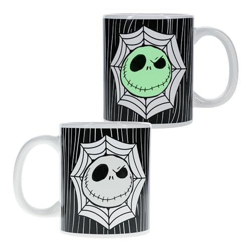 Paladone Drinkware Jack Skellington Tasse 300ml leuchtend