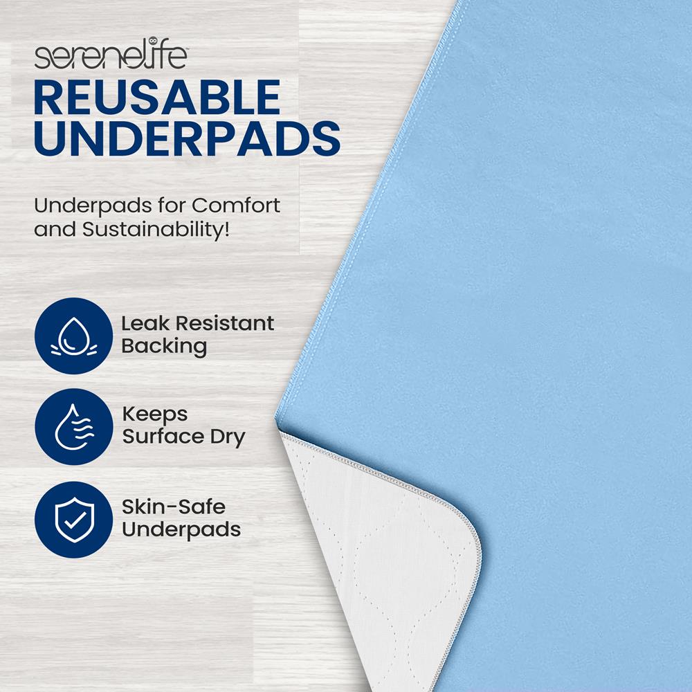 Serenelife SUP Knee Boards Unterlage Blau 4er-Pack