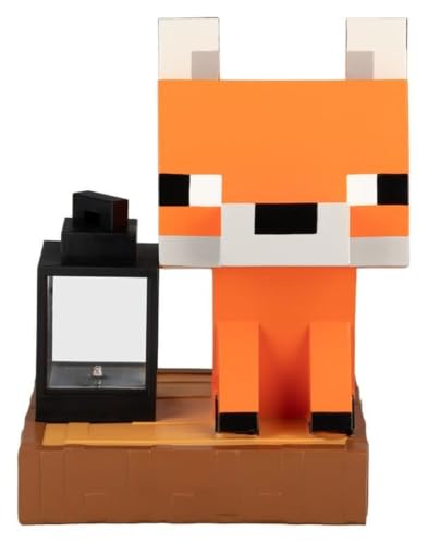 Paladone Minecraft Fox Gnome Light Solar Gartenleuchte 26 cm