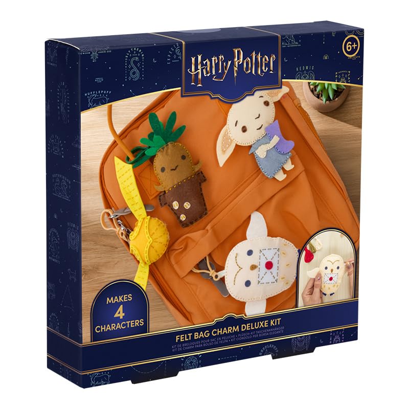 Paladone Harry Potter Filz Charm Set 4 Anhänger Nähset
