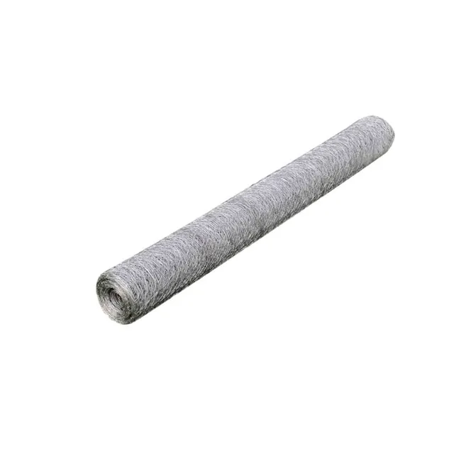 vidaXL Heim & Garten Maschendrahtzaun 25x0,5 m Silber verzinkt