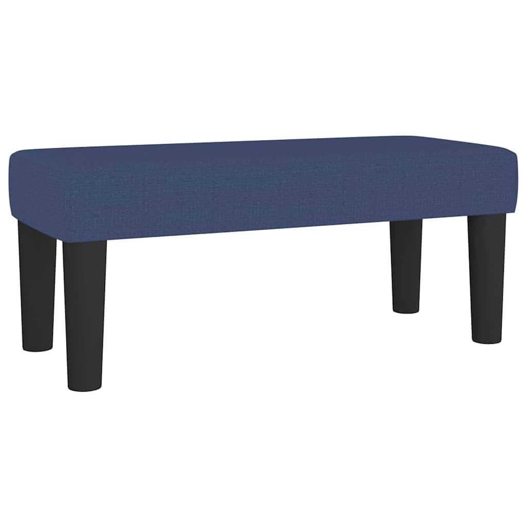 vidaXL Sitzbank Polsterbank Hellgrau 70x30x30 cm Stoff
