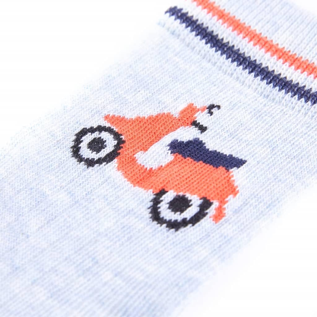 vidaXL Baby & Kleinkind Kindersocken Moped 26-29 5 Paar Baumwolle
