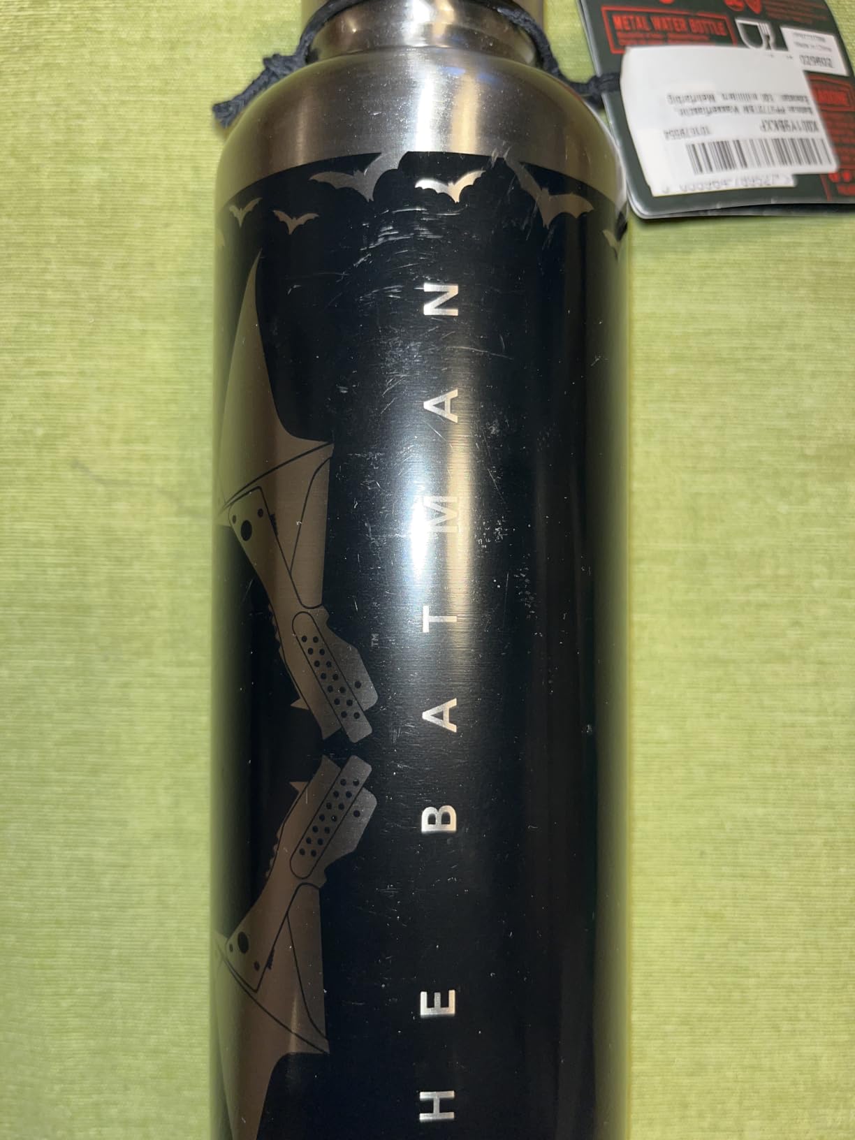 Paladone Drinkware Batman Metall Wasserflasche 500 ml Edelstahl