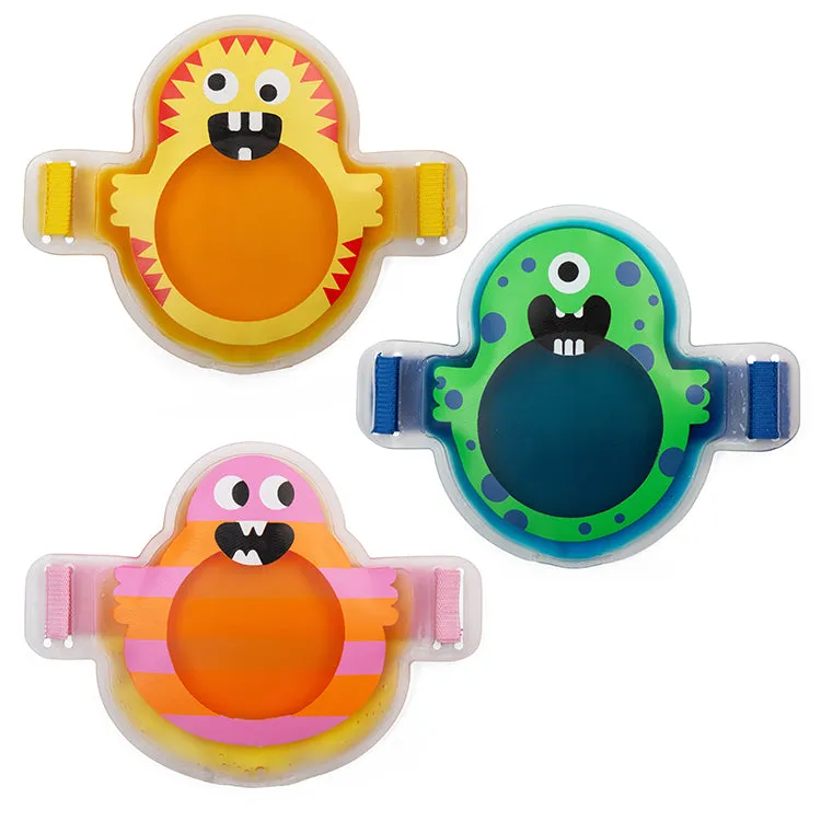 Kikkerland Kidoki Oopsie Monster Kühlkissen Wärmekissen Kinder