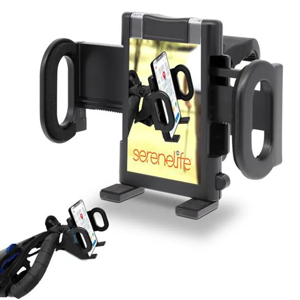 Serenelife GPS-Halter Golfcart drehbar Silikon-Clip