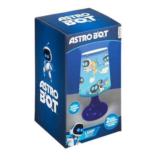 Paladone Astro Bot Tischleuchte blau-weiß 18,5 cm