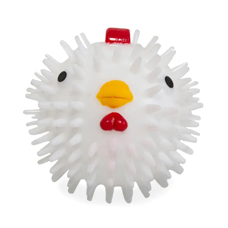KIKKERLAND Home Kobe Chicken Hundespielzeug Ball Quietsch