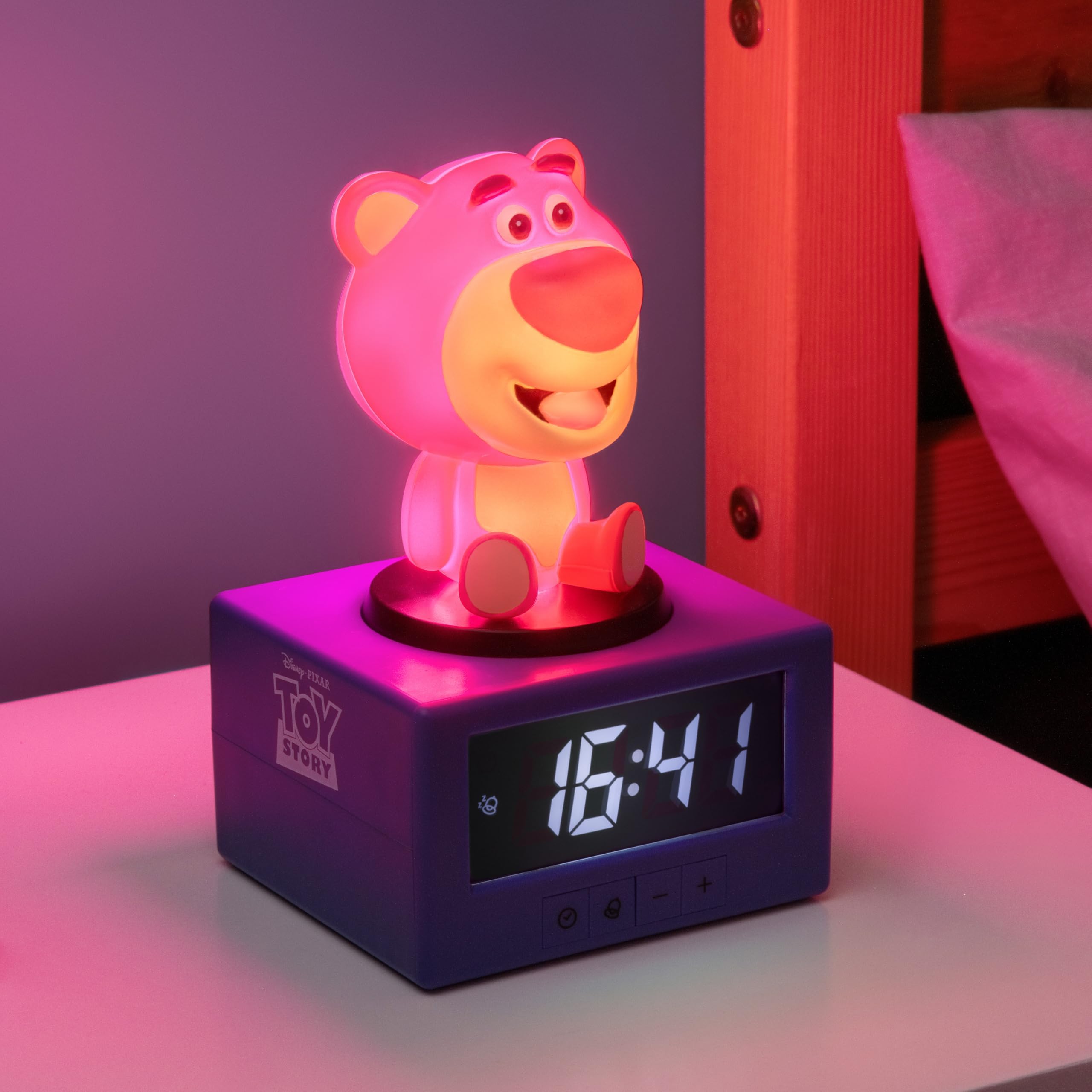 Paladone Lighting Bluey Wecker mit Nachtlicht Batterie