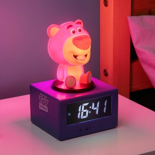 Paladone Lighting Bluey Wecker mit Nachtlicht Batterie