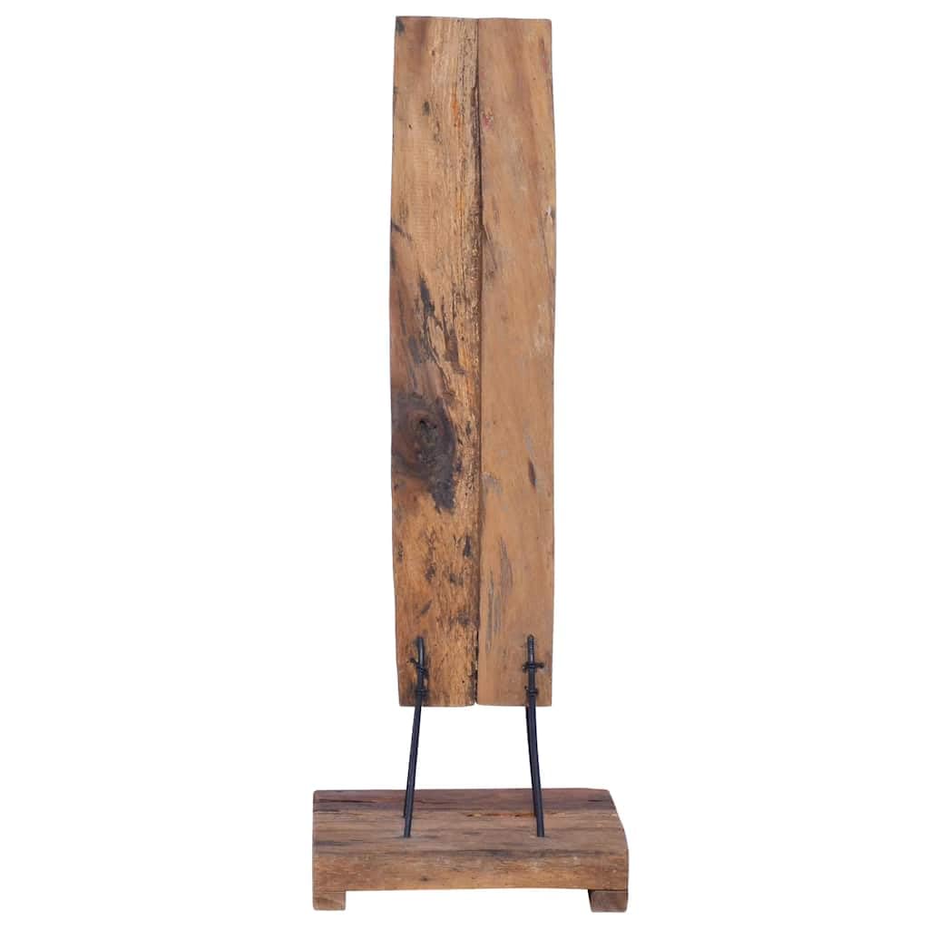 vidaXL Heim & Garten Weinständer Teak 6 Flaschen 35x35x100 cm