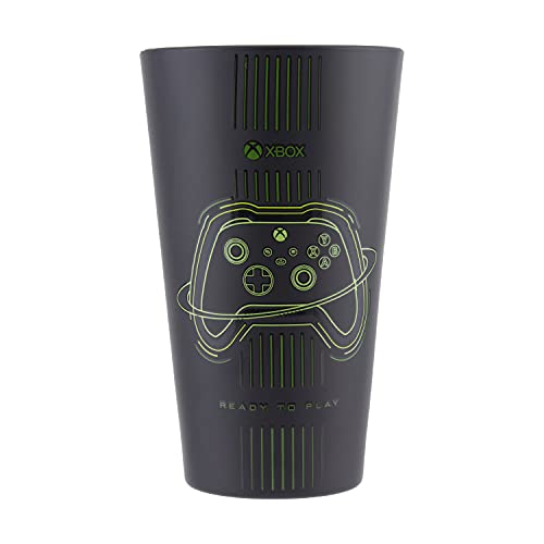 Paladone Xbox Trinkglas 400 ml Tumbler mattschwarz