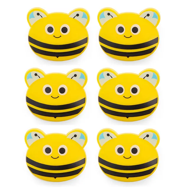 Kikkerland Bee Bag Clips Bienen Tütenclips 6er Set