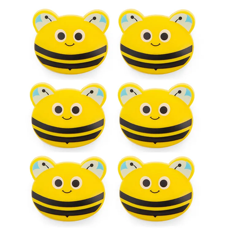 Kikkerland Bee Bag Clips Bienen Tütenclips 6er Set