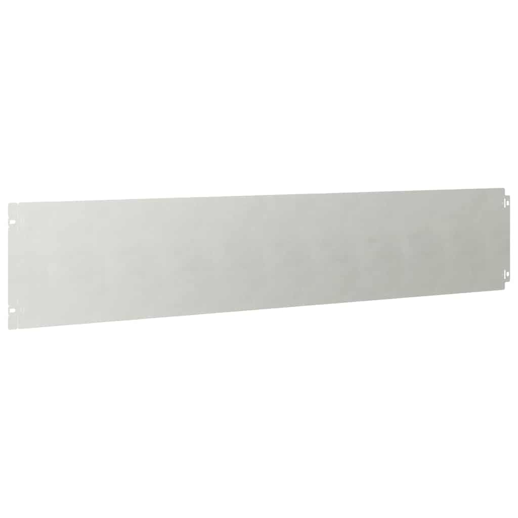 vidaXL Heim & Garten Raseneinfassung 20x103 cm Silber 10 Stk.