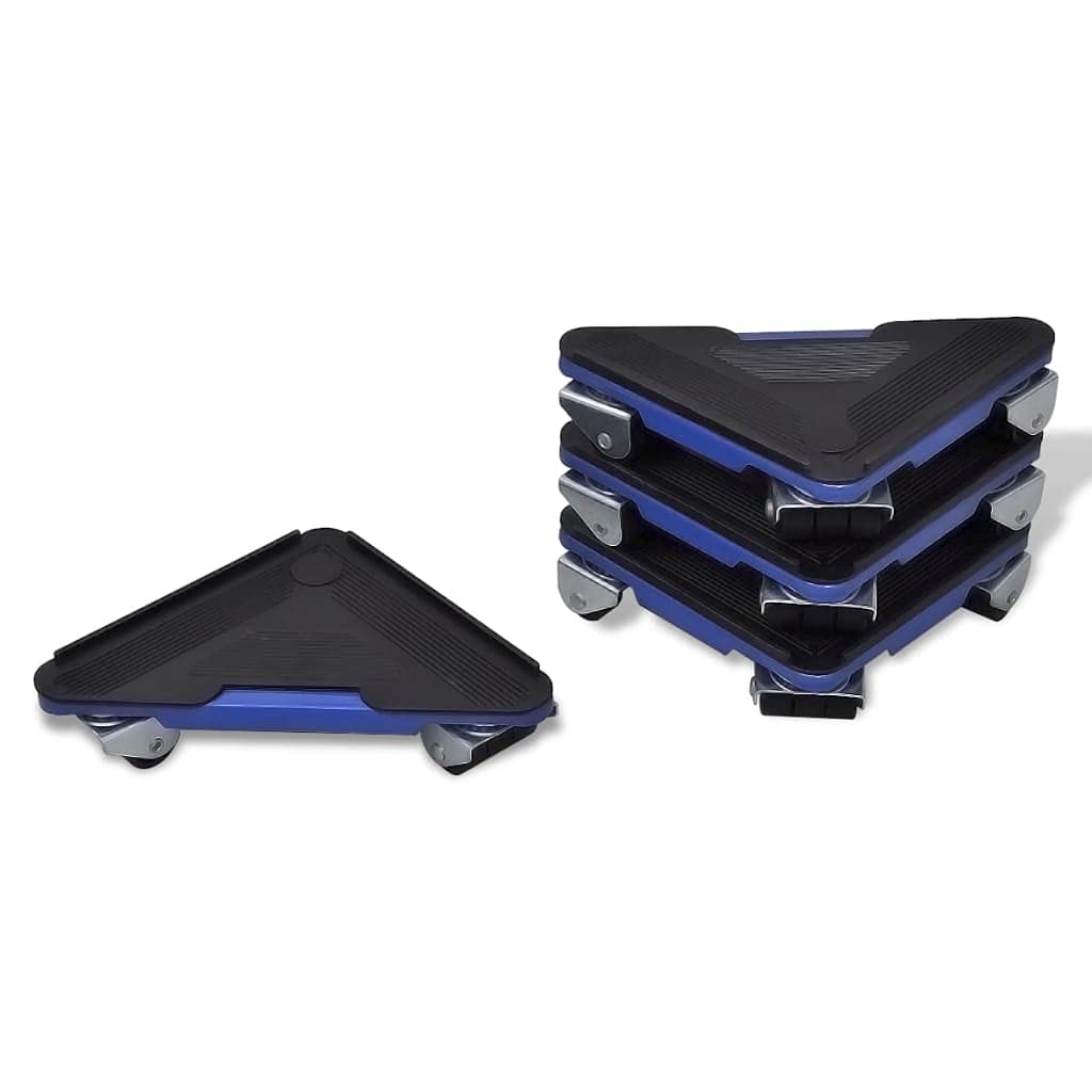 vidaXL Möbeltransport-Set Heber 5-tlg 300 kg Eisen