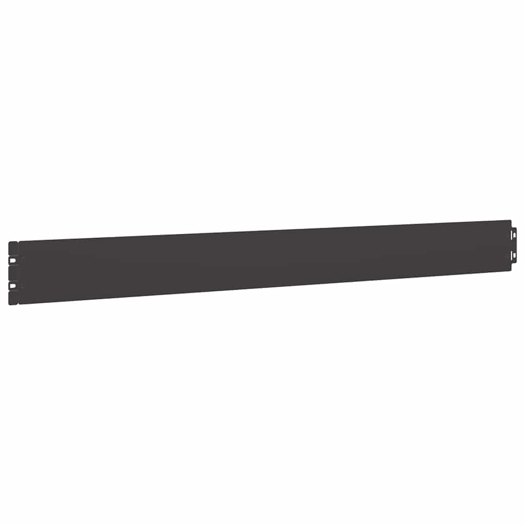 vidaXL Heim & Garten Rasenkanten 50 Stk. Schwarz 10x103 cm