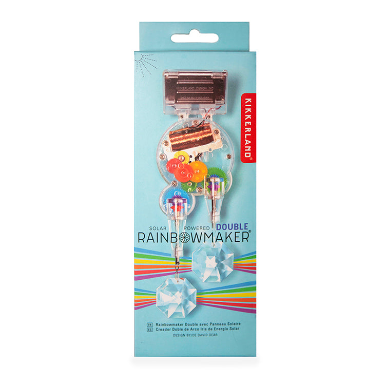 Kikkerland Double RainbowMaker Solar Regenbogenmacher Fenster