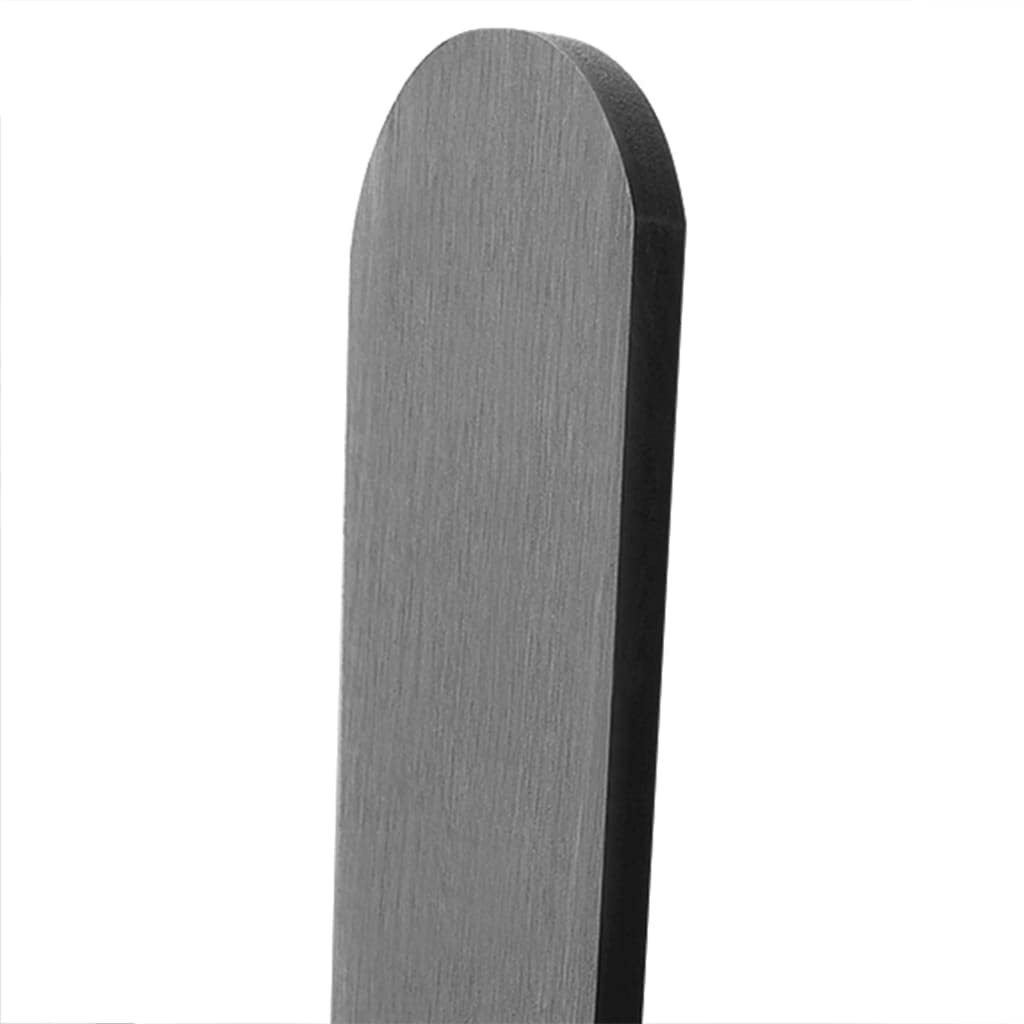 vidaXL Lattenzaun WPC 200 x 100 cm Gartenzaun 12 Latten