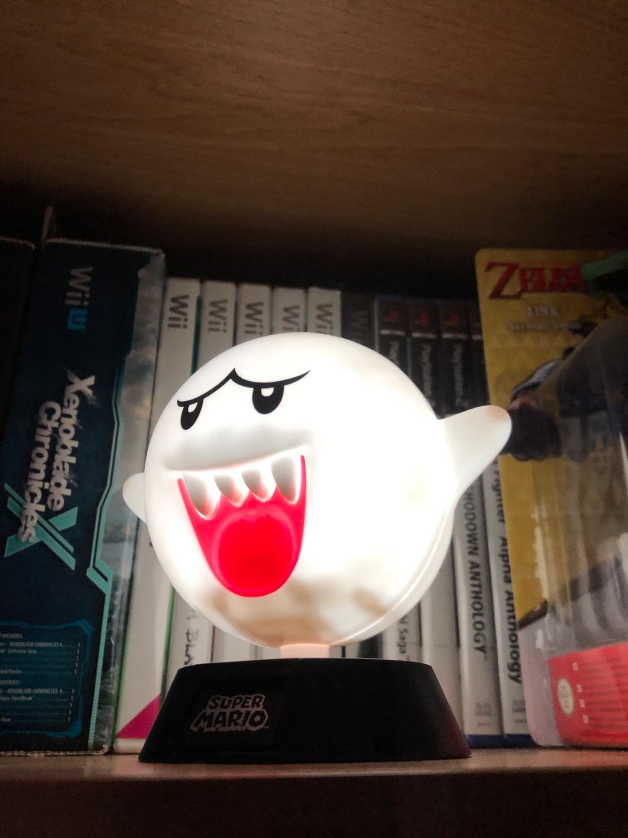 Paladone Super Mario Boo Lampe 10 cm LED Batterie