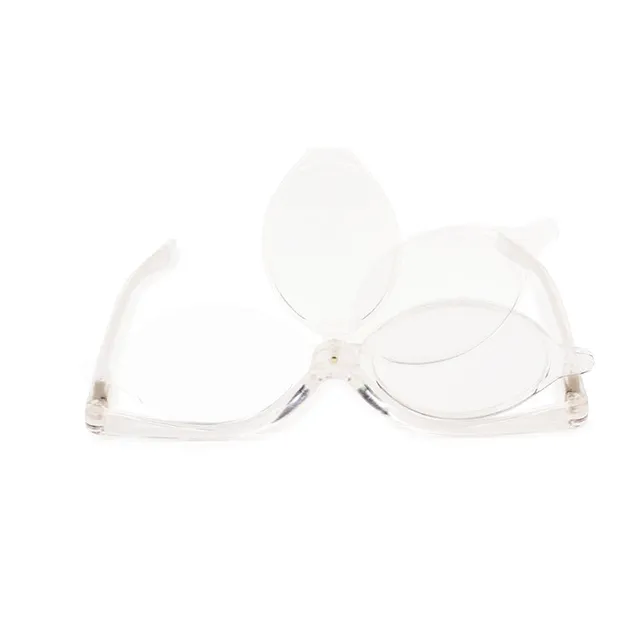 Kikkerland Make-up Lesebrille 2,5x mit Klapplinse
