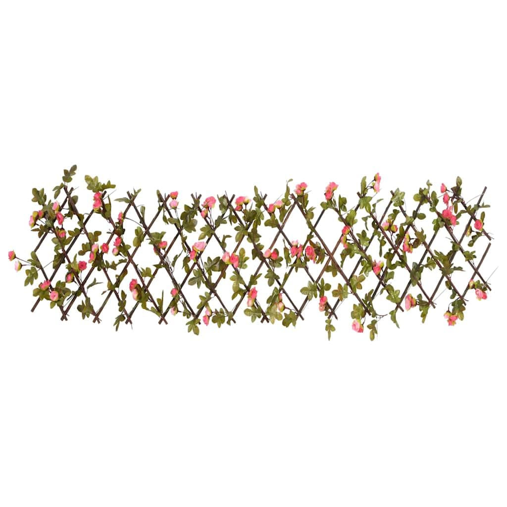vidaXL Rankgitter Efeu 5 Stk. 180x20 cm Sichtschutz