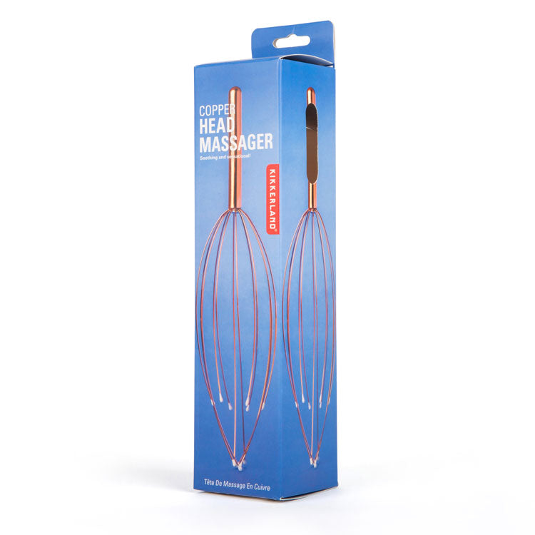 Kikkerland Copper Head Massager Kopfmassagegerät Kupfer