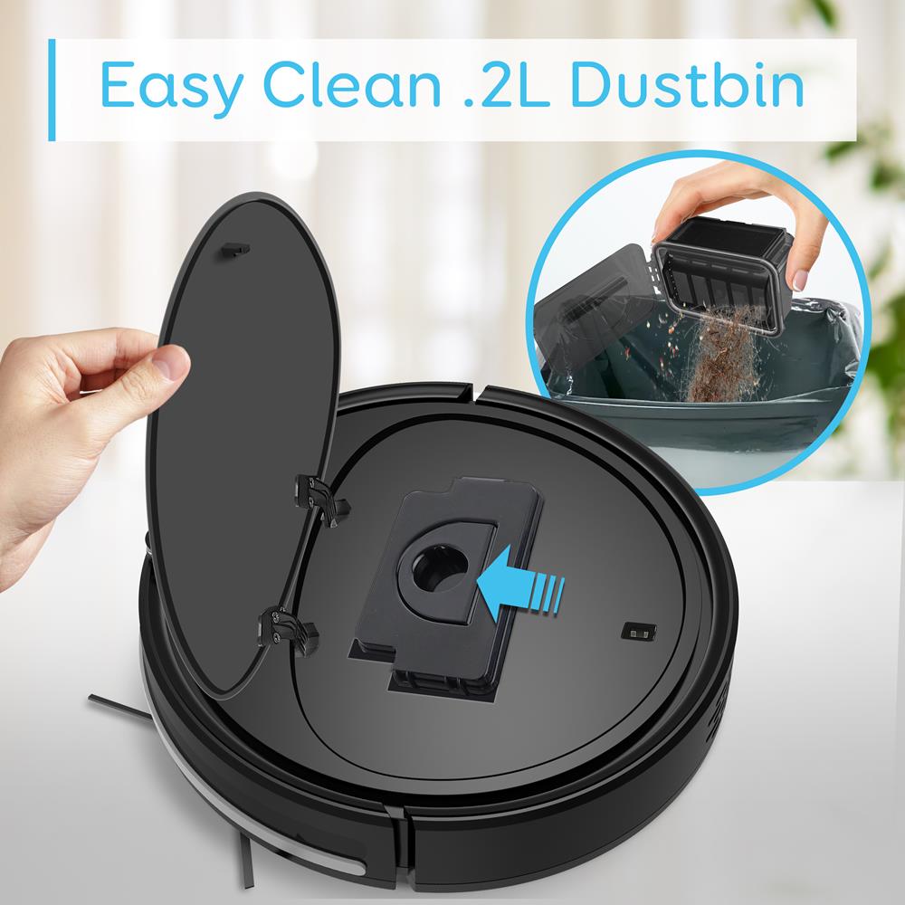 Serenelife Pure Clean Saugroboter mit Wischfunktion HEPA