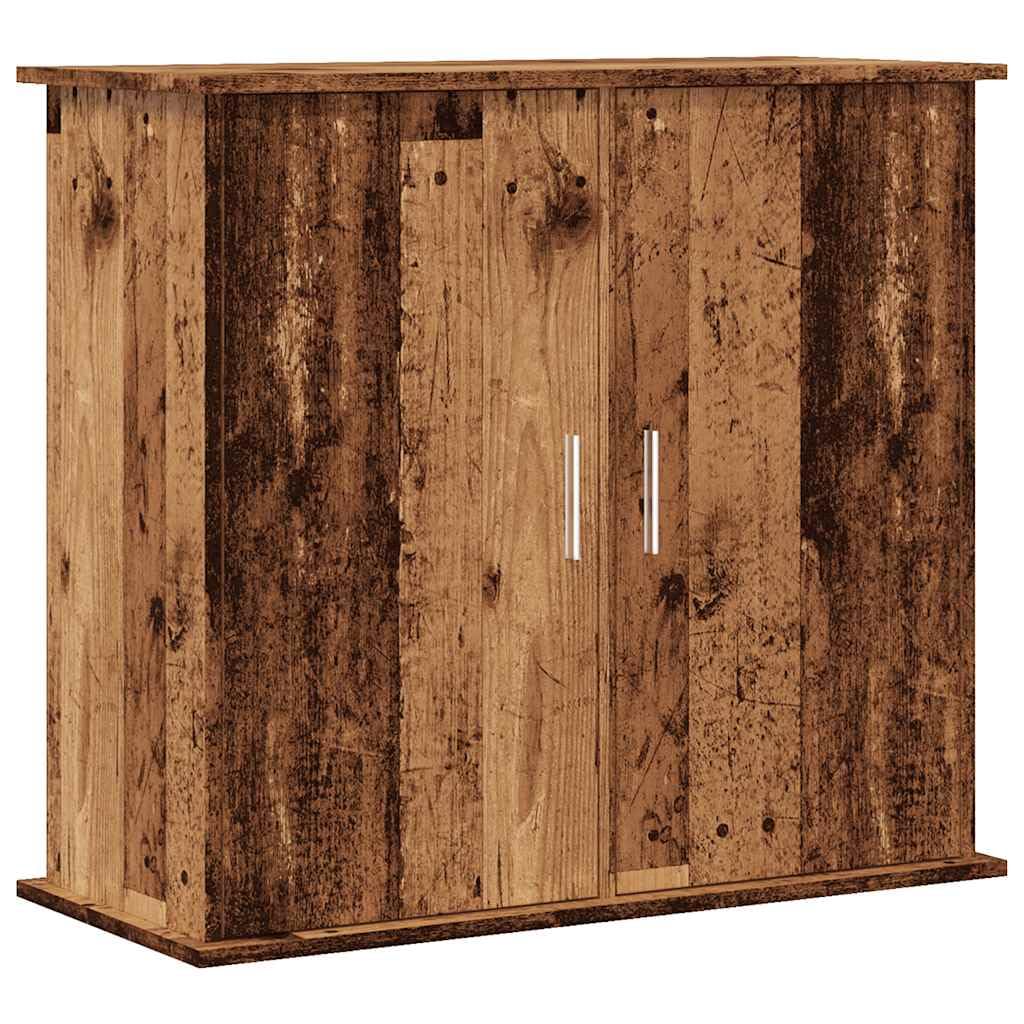 vidaXL Tierbedarf Aquariumständer Altholz 81x36x73 cm