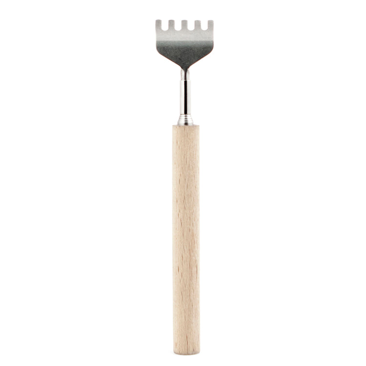 Kikkerland Rückenkratzer Holz ausziehbar 52 cm