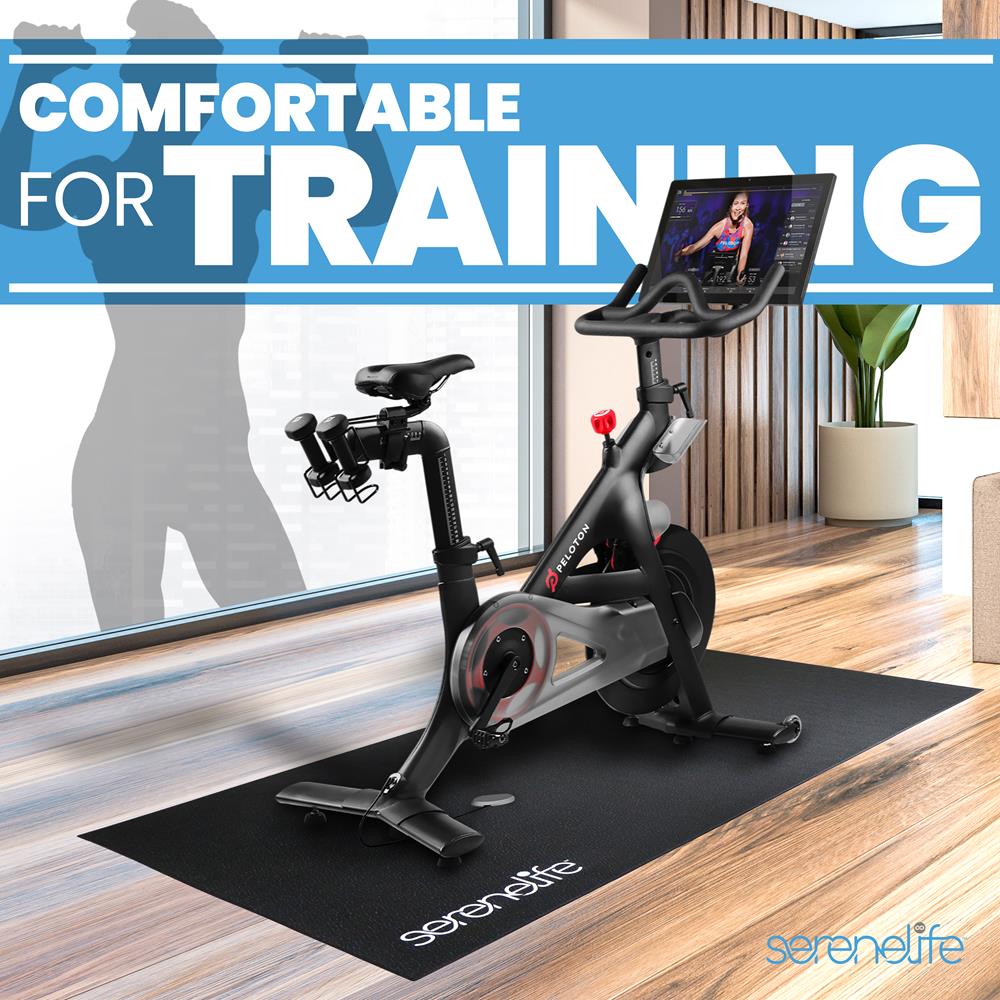 Serenelife Fitness Matte Bodenschutz 91x183cm 6mm PVC