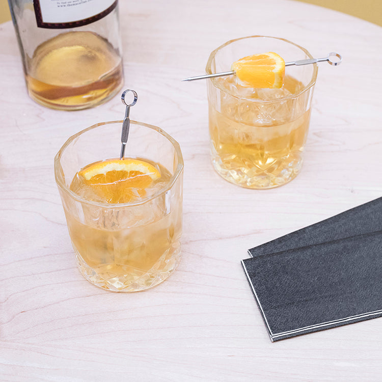 Kikkerland Kitchen Whiskey Tumblers Gläser 2er Set Bar