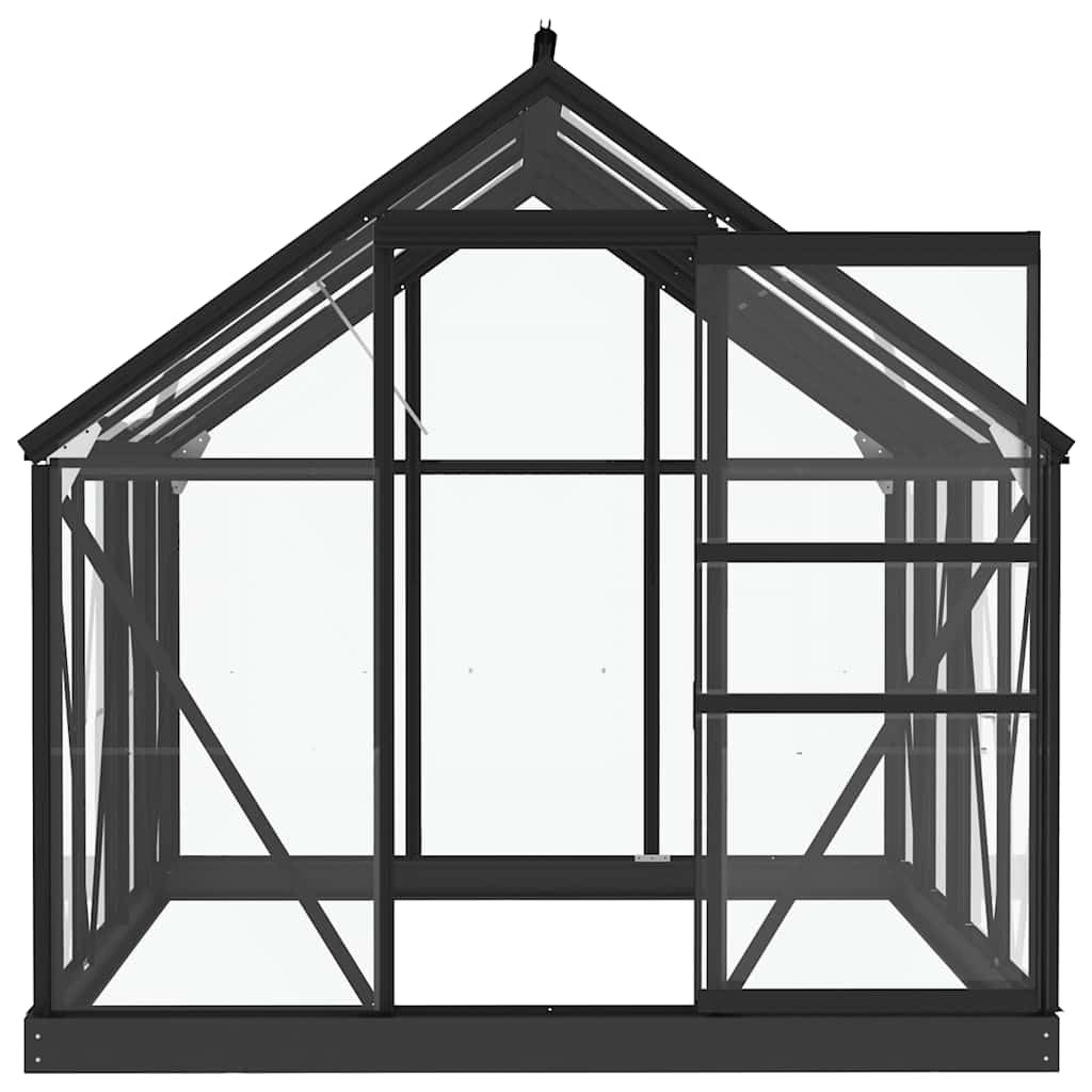 vidaXL Heim & Garten Ersatzscheiben Gewächshaus Hartglas 16 Stk.