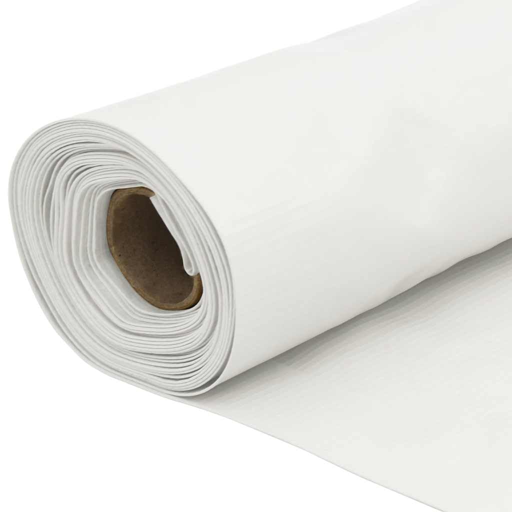vidaXL Heim & Garten Sichtschutz Weiß 300x75 cm PVC