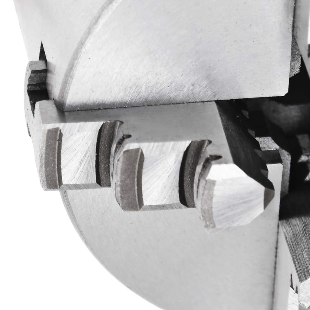 vidaXL Drehfutter 4-Backen Selbstzentrierend 80 mm Stahl